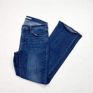 Women’s Levi’s Strauss & Co. Curvy Bootcut Denim Blue Jeans Size 30